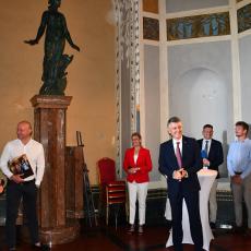 Ředitele Správy železnic Jiřího Svobodu rozesmála poznámka průvodkyně, která instalování sochy svobody v minulém století označila jako předvídavé