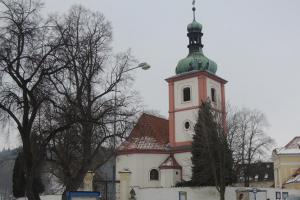 Kostel sv.Václava v Písku ukrývá zajímavé nástěnné malby