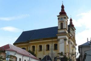 Chrám Zvěstování Panny Marie ve Šternberku byl součástí augustiniánského kláštera