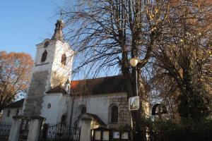Kostel sv.Bartoloměje v Kosově Hoře navštívil i František Josef I.