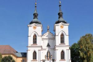 Kostel zasvěcený Narození Panny Marie v Želivě je mistrovským dílem J.B.Santiniho