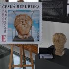 Nová poštovní známka s unikátním předmětem s hlavou Kelta z archeologické sbírky Národního muzea