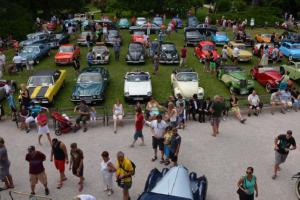Automobiloví veteráni a Big Band Dvorský v Ratibořicích