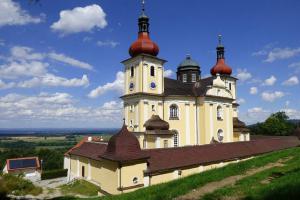 Kostel Nanebevzetí Panny Marie v Dobré Vodě je příkladem kvalitní vrcholně barokní architektury