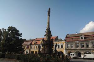 Mariánský sloup v Jaroměři je dílem Matyáše Bernarda Brauna
