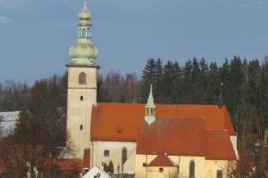 Kostel sv. Petra a Pavla v Kaplici sloužil německým obyvatelům