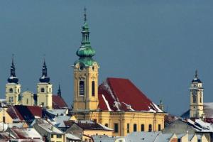 Kostel Neposkvrněného početí P. Marie vystavěn Domenicem Martinellim