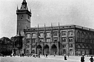 Staroměstská radnice před rokem 1945