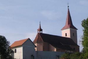 Kostel sv.Mikuláše v Lazišti má románský původ