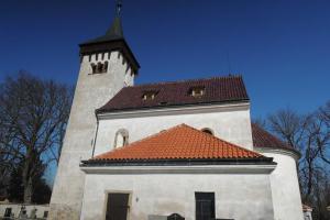 Kostel sv. Havla ve Skvrňově byl postaven hutí sázavského kláštera