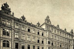 Hlávkův palác ve Vodičkově ulici v Praze Hlávkův palác ve Vodičkově ulici v Praze
