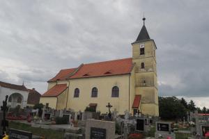 Kostel Navštívení Panny Marie v Choustníku nechal barokně přestavět Jan Špork