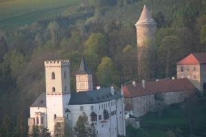 Hrad Rožmberk je kolébka mocného rodu Rožmberků