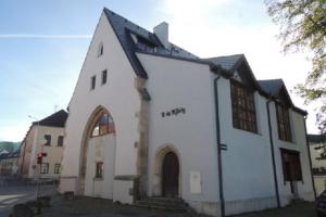 Bývalý špitální kostel sv.Alžběty slouží jako hotel