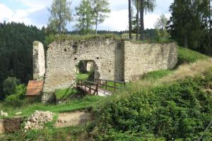 Hrad Pořešín nedobyl ani Jan Žižka z Trocnova