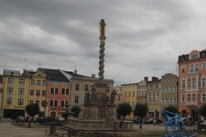 Mariánský sloup v Broumově je mistrovským dílem Jana Brokoffa Mariánský sloup v Broumově je mistrovským dílem Jana Brokoffa