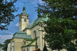 Kostel sv. Jakuba Většího je dominantou Lipníka nad Bečvou