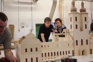 Model středověkého kláštera bude atraktivní lákadlo
